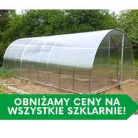 Szklarnia Tunel ogrodowy 3m x 4/6/8/10 z Poliwęglan 6mm Profil 40x20mm