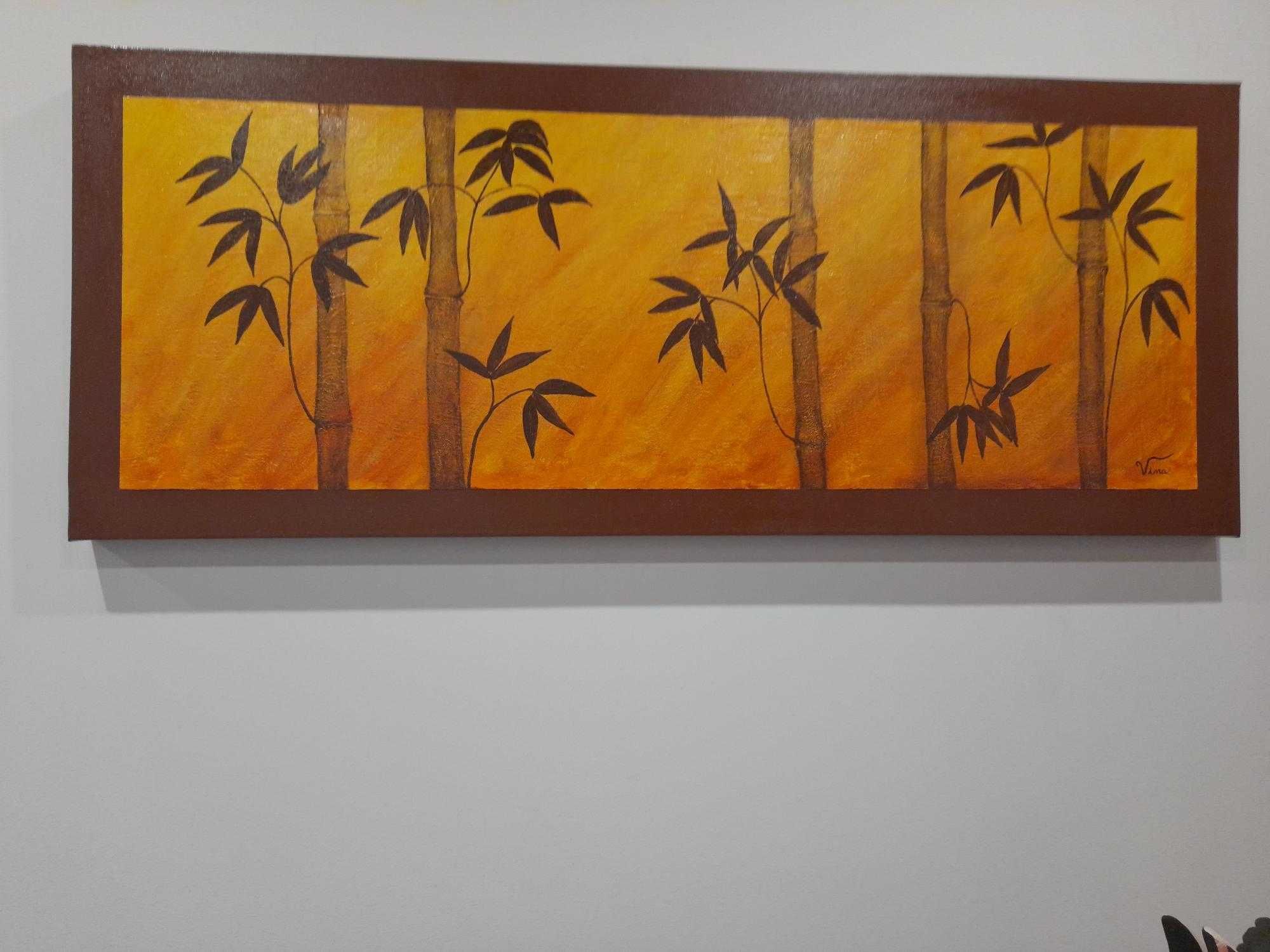 Tela Pintada à mão como NOVA