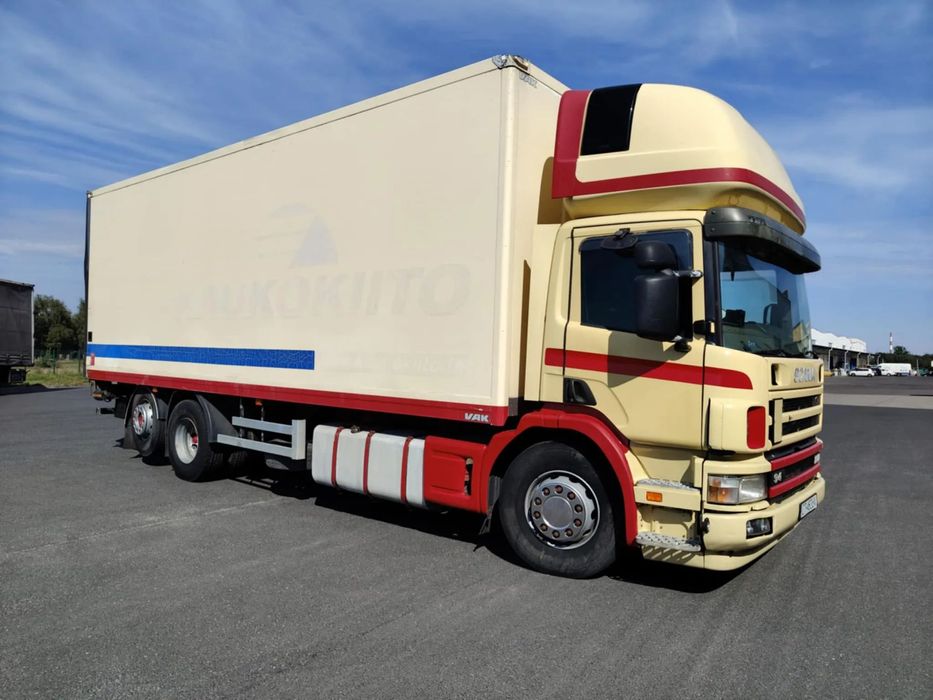 Scania P94  Scania P94 3osie winda