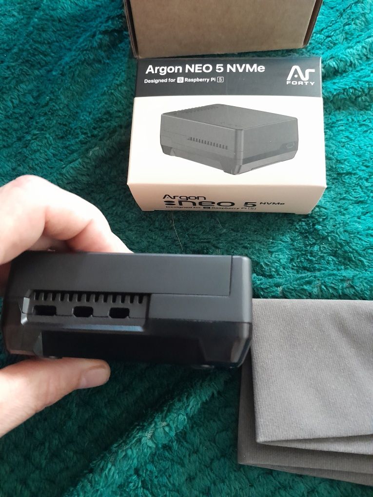 obudowa Argon NEO 5 NVMe, przeznaczona do Raspberry Pi 5. Nowe polecam