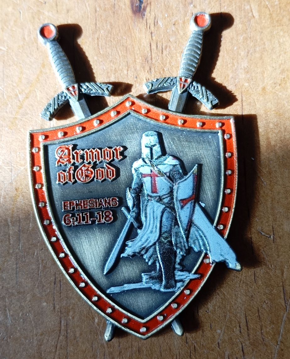 Miniatura de escudo medieval