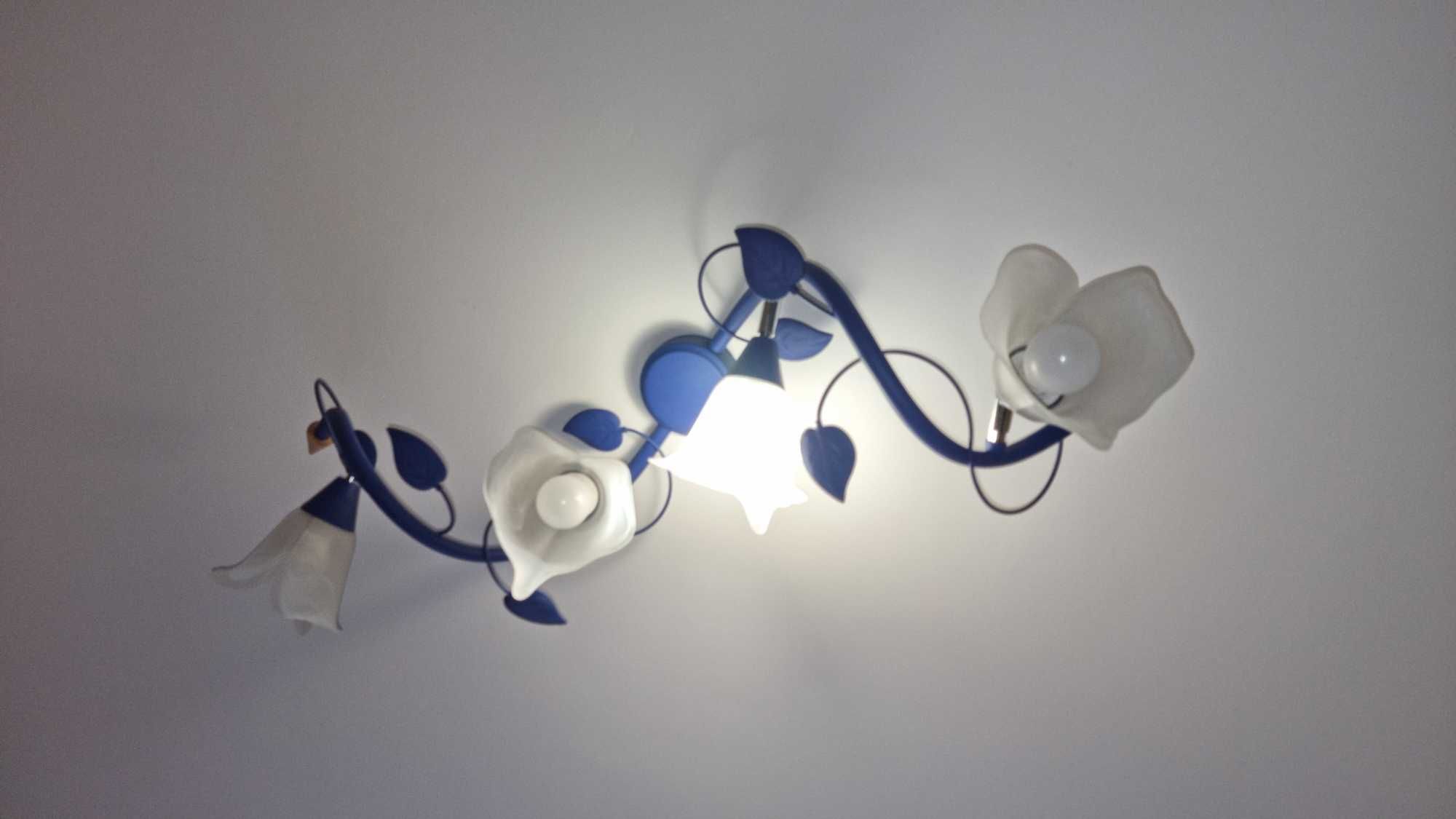 Lampa wisząca sprawna ciekawy wzór