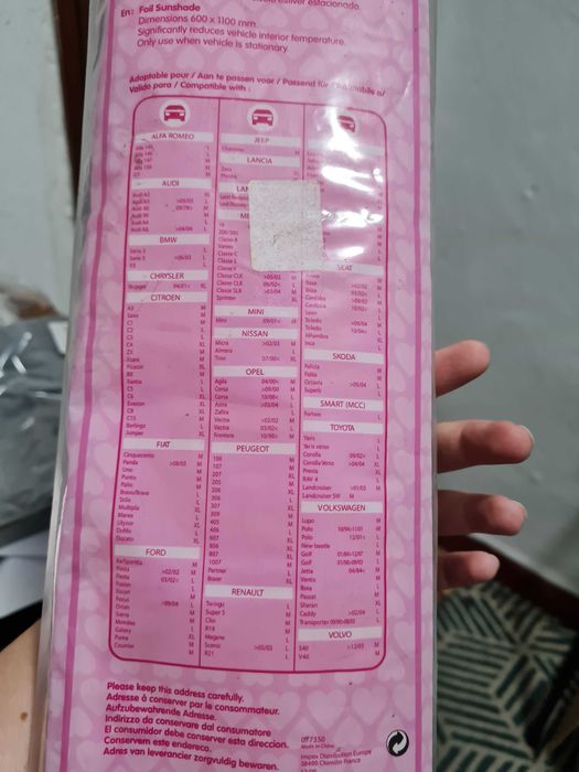 NOVO Hello Kitty parasol para carro