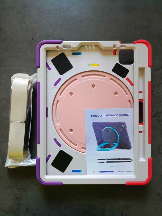 Etui Case na Tablet iPad Pro 11 (2021/2020/2018) z Paskiem Kolorowy