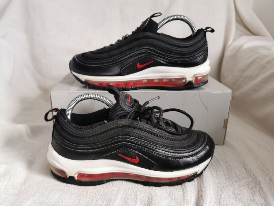 Nike Air Max 97 Black University Red buty sportowe sneakersy 38