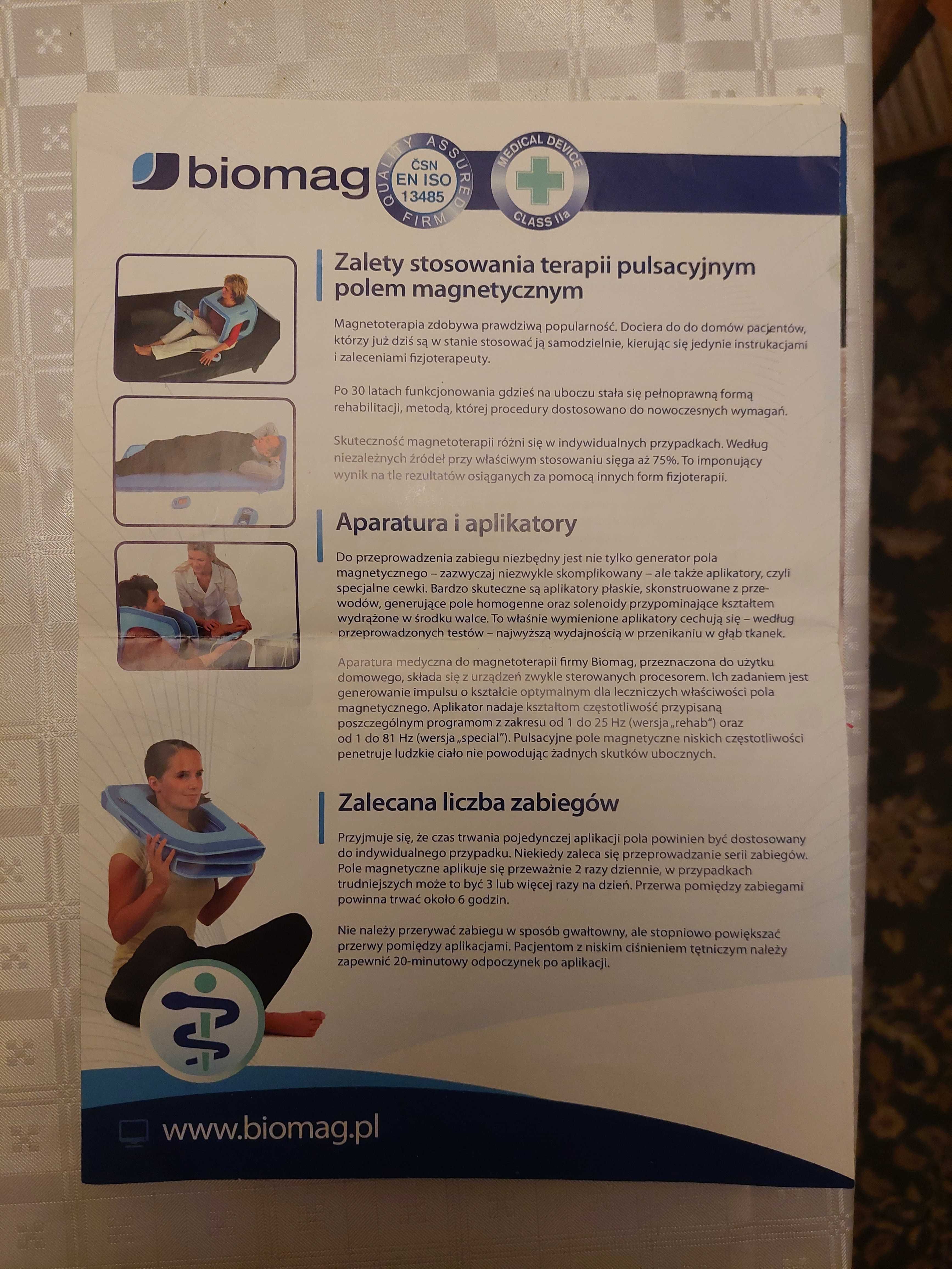 Biomag lumina - urządzenie do magnetoterapii