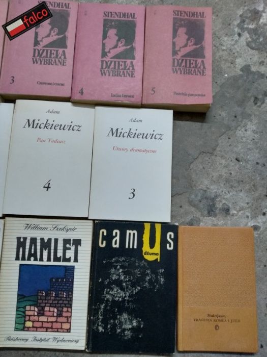 4x Mickiewicz Pan Tadeusz Wiersze Księgi narodu poezja powieści dramat