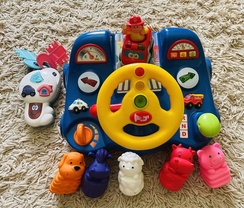 KIDDIELAND водій, ключі, іграшки для купання