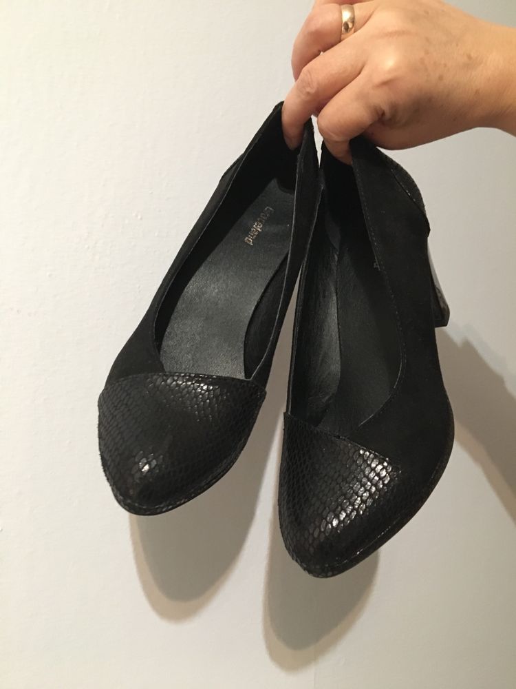 Buty na obcasie, słupku