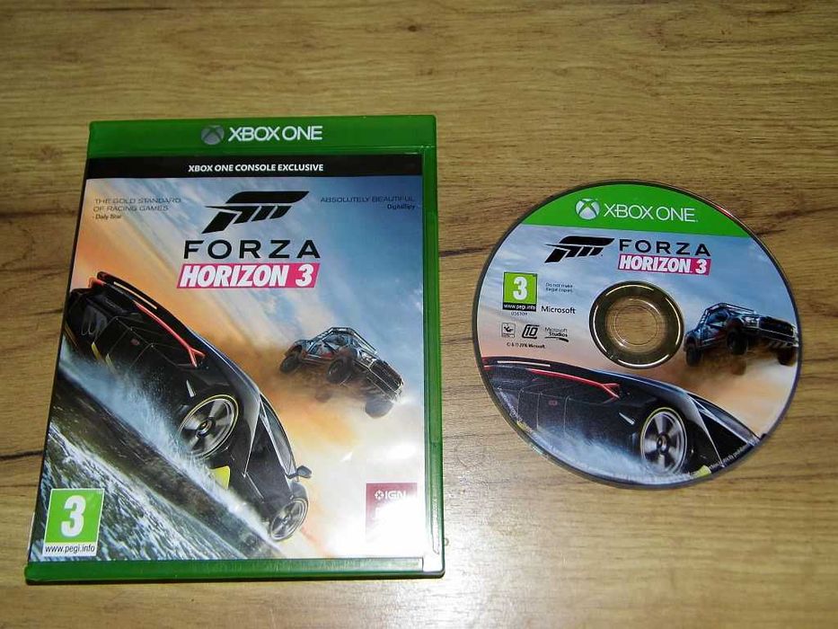 Gry oryginalne na konsole XBox One Forza Horizon 3 Need for Speed Heat