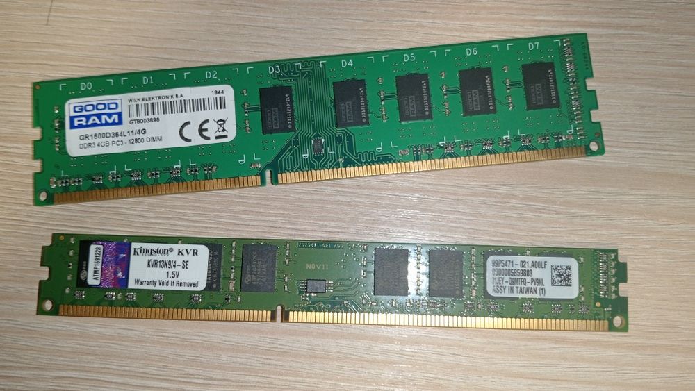 Оперативна пам'ять ddr3 4GB x2