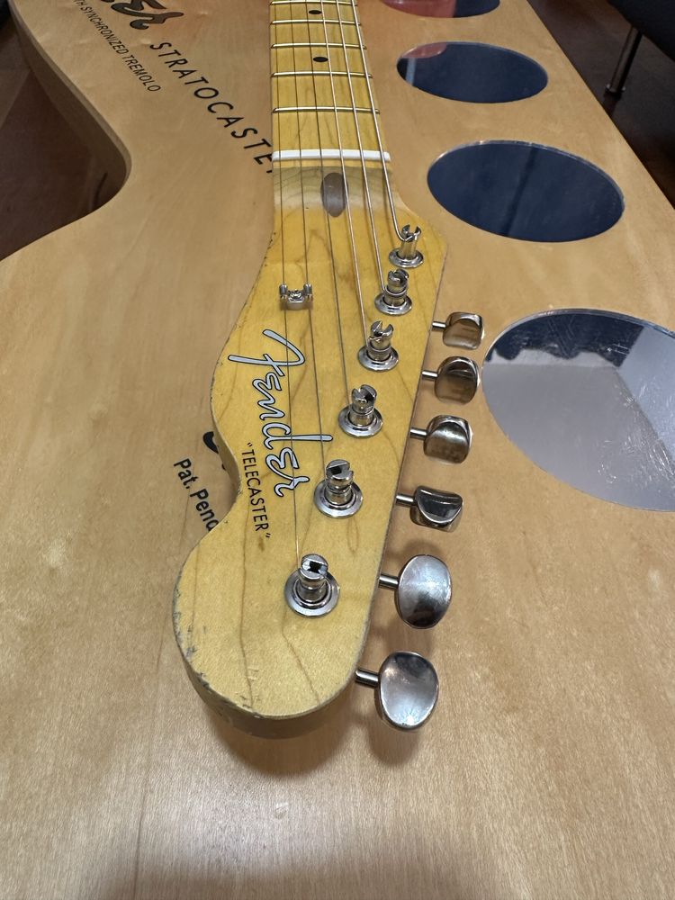 Custom relic Telecaster Tahiti coral
