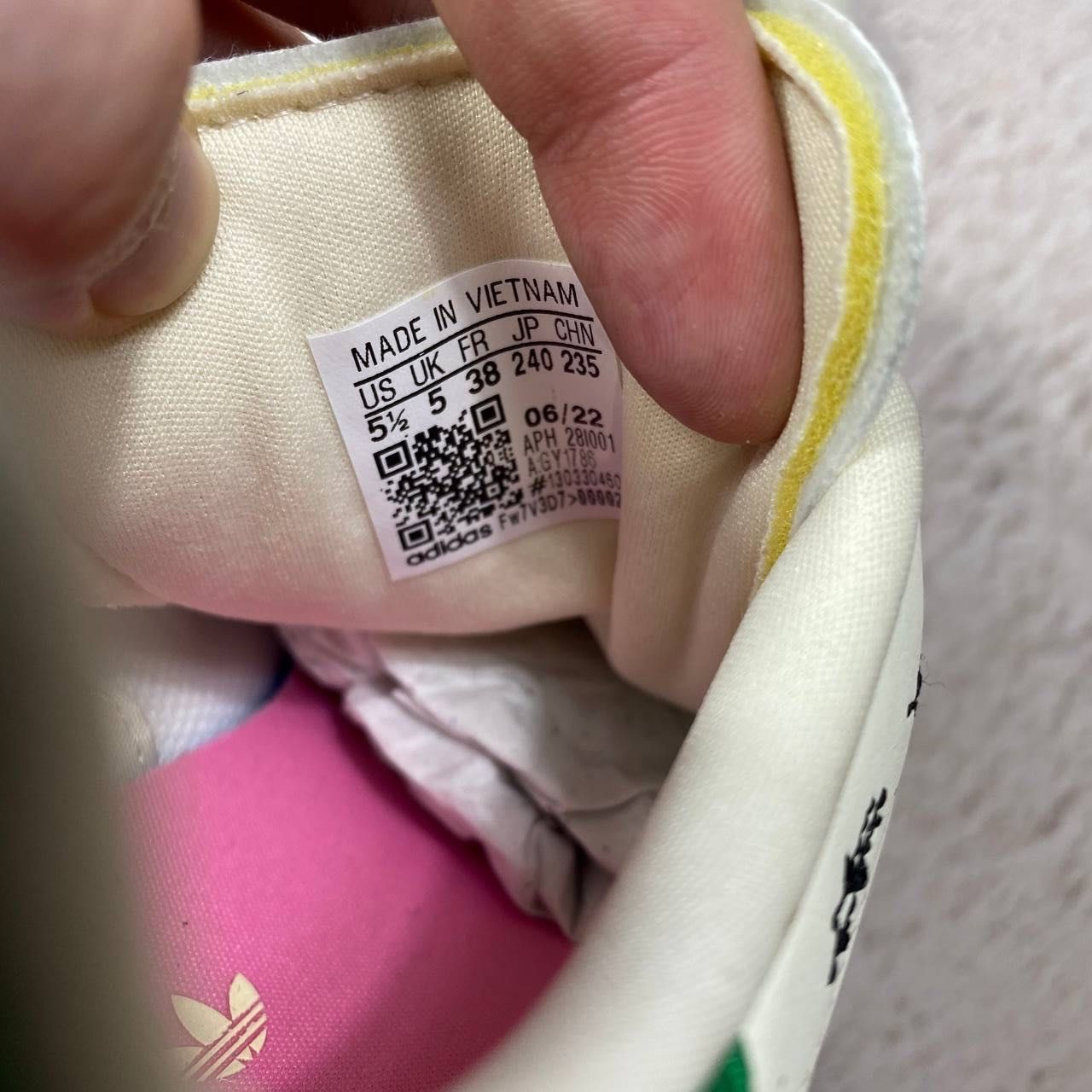 gy1786 оригінал нові шкіряні жіночі кеди adidas stan smith leather