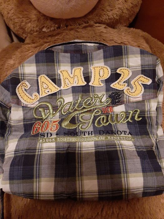 Camisa xadrez 7 anos