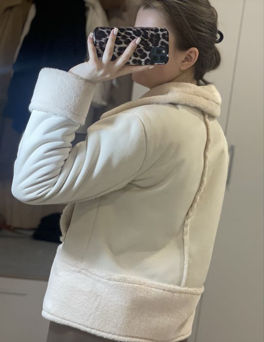 Весільна шубка, шубка-косуха на вихід, нарядний кожушок