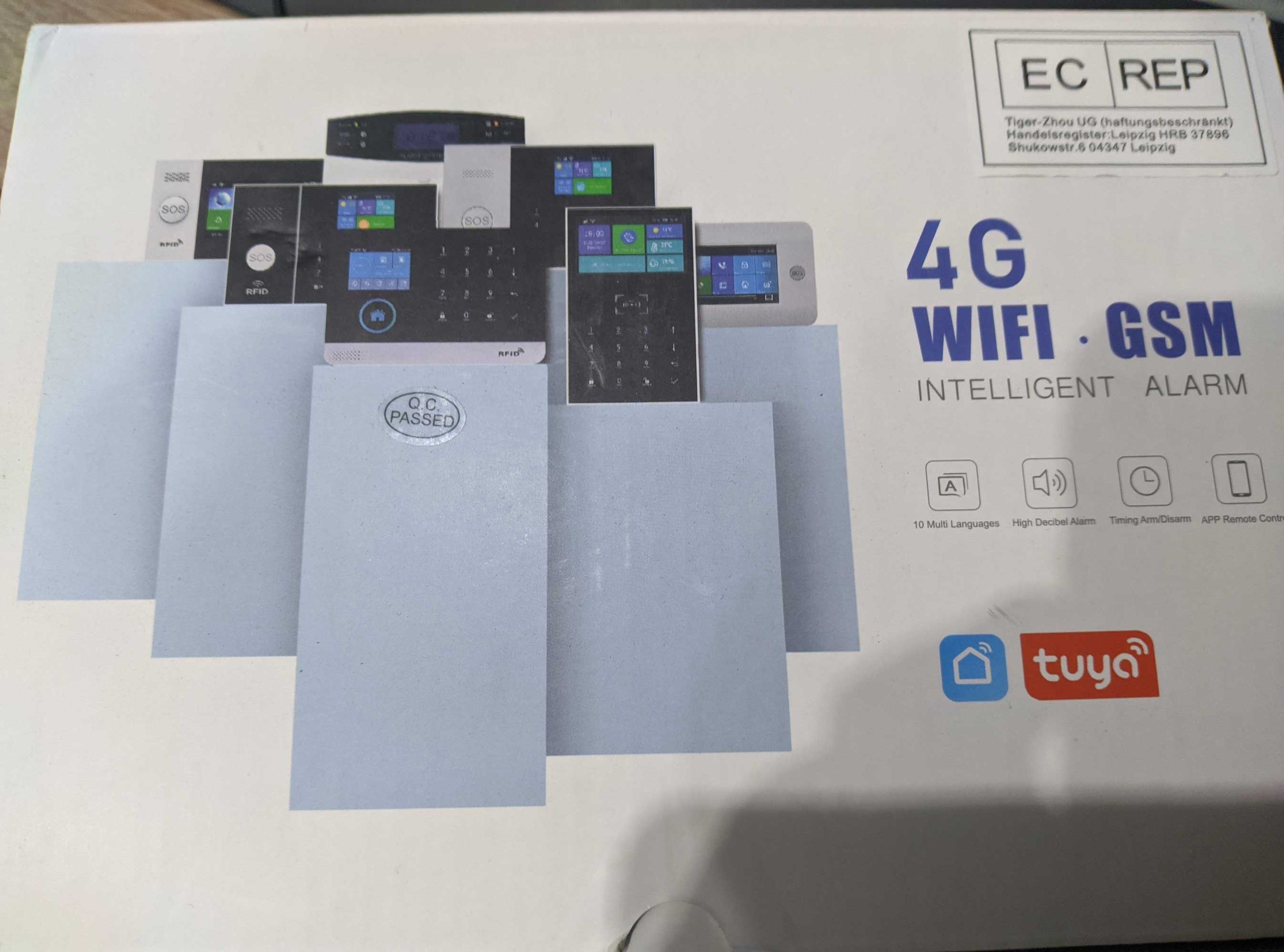 Бездротова охоронна система сигналізації для дому Rfid Alarm Host GSM