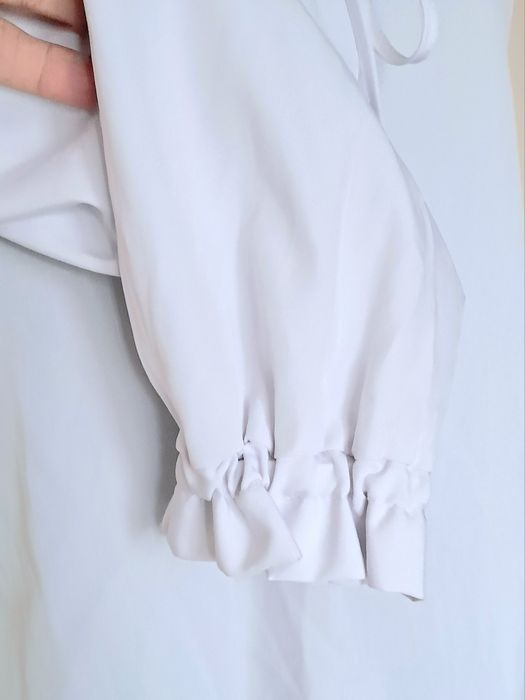 Bluzka koszula biała galowa L40 długi rękaw