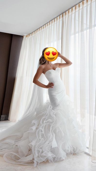 Продам свадебное платье оригинал Pronovias