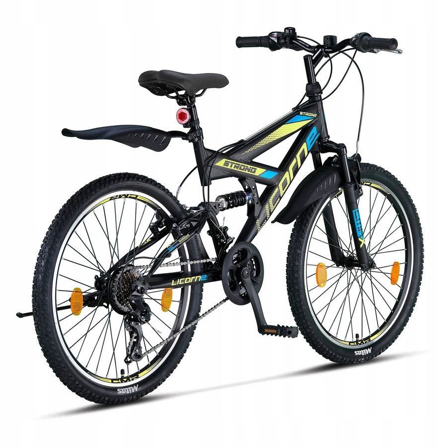 Niemiecki rower górski MTB STRONG 24 FULL 21 bieg SHIMANO