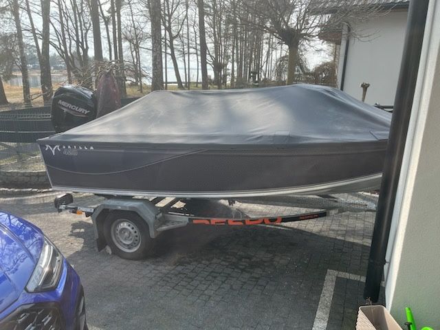 Łódź motorowa Skylla 420 , Mercury 60 , Przyczepa