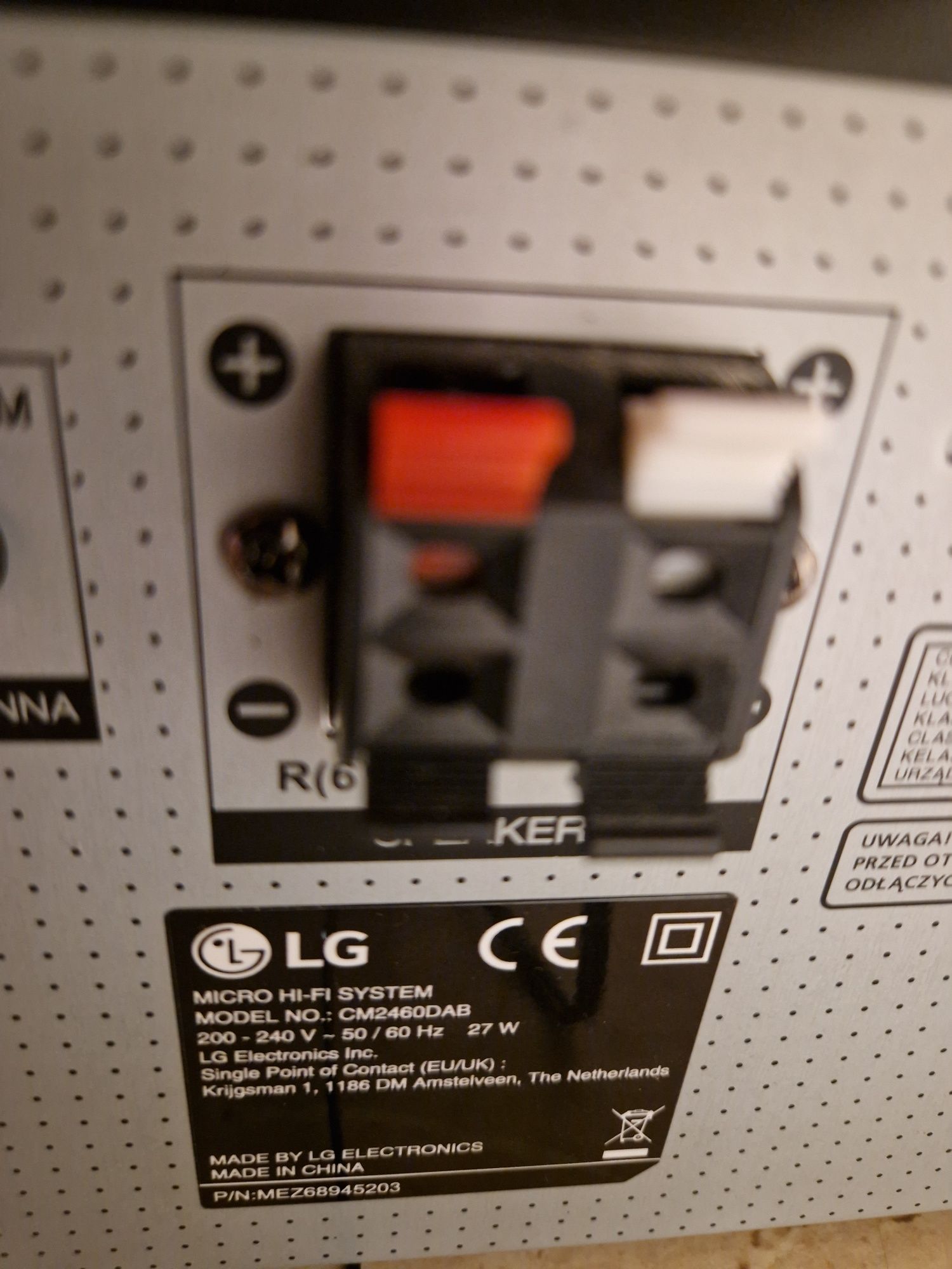 Mini wieża LG bluetooth