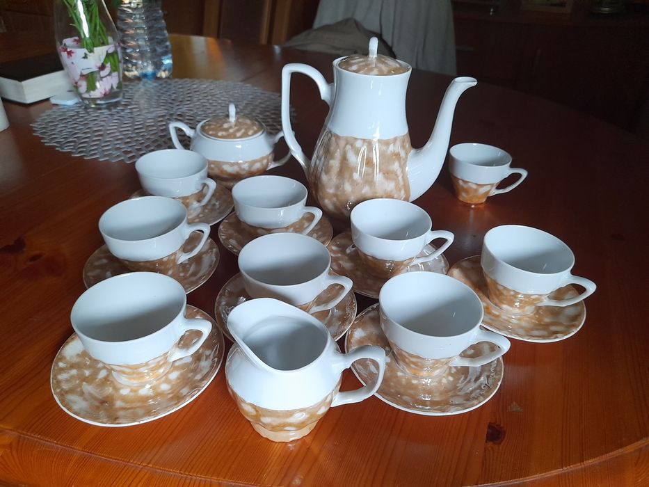 Serwis zestaw kawowy