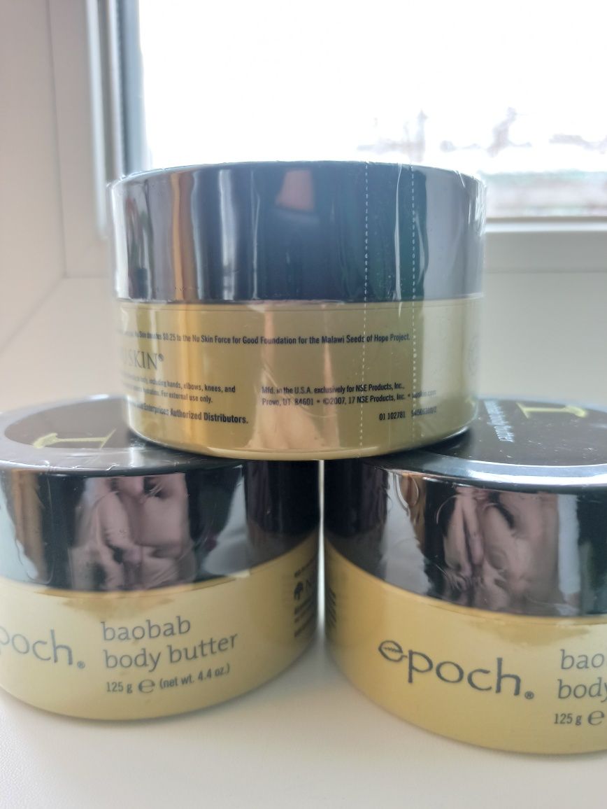 Крем для тіла с маслом баобаба nu skin epoch body butter 125 мл