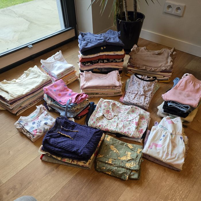 Wielka paczka ubranek dla dziewczynki r.92