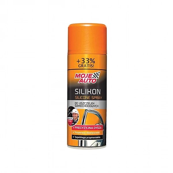 Silikon W Sprayu Do Uszczelek Samochodowych 400Ml.