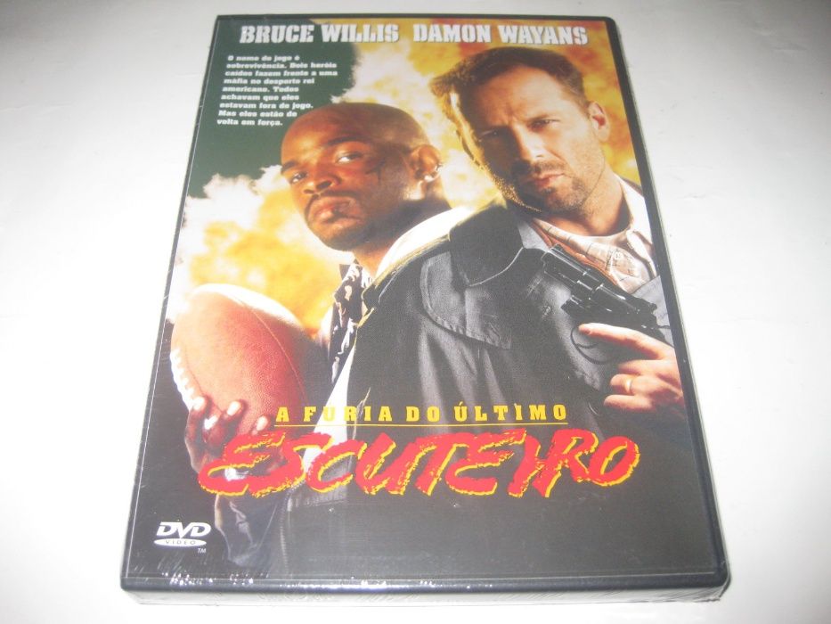 DVD "A Fúria do Último Escuteiro" com Bruce Willis/Selado!