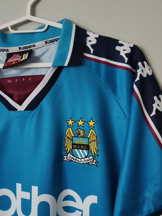 Koszulka Manchester City Kappa 1997/1998 M