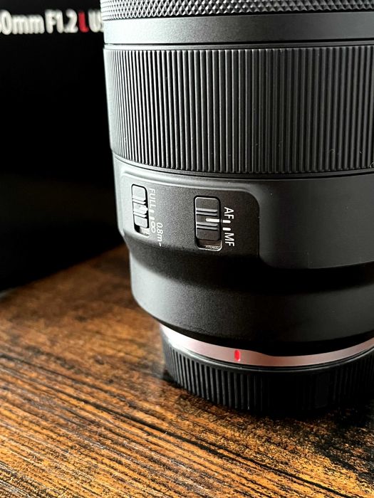 Obiektyw Canon 50mm 1.2 RF