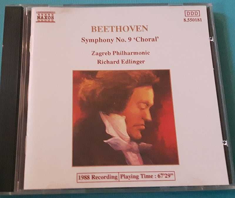 CD Beethoven Symphony No.9 Symfonia Nr.9  wyd. Naxos