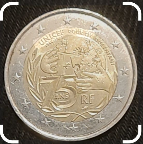 Moeda 2€, UNICEF 2021