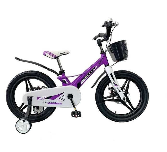 Детский велосипед Crosser Hunter Premium 14-16-18-20", магниевая рама.