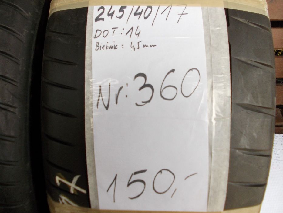 245/40R17 Dunlop Sport MAXX RT