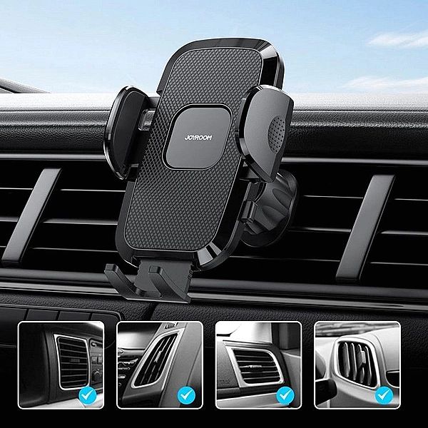 Uchwyt Samochodowy na Kratkę Joyroom Jr-zs259 Vent Car Mount Black