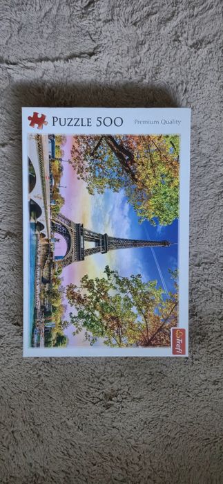 Puzzle trefl 500 elementów Paryż, wieża Eiffla