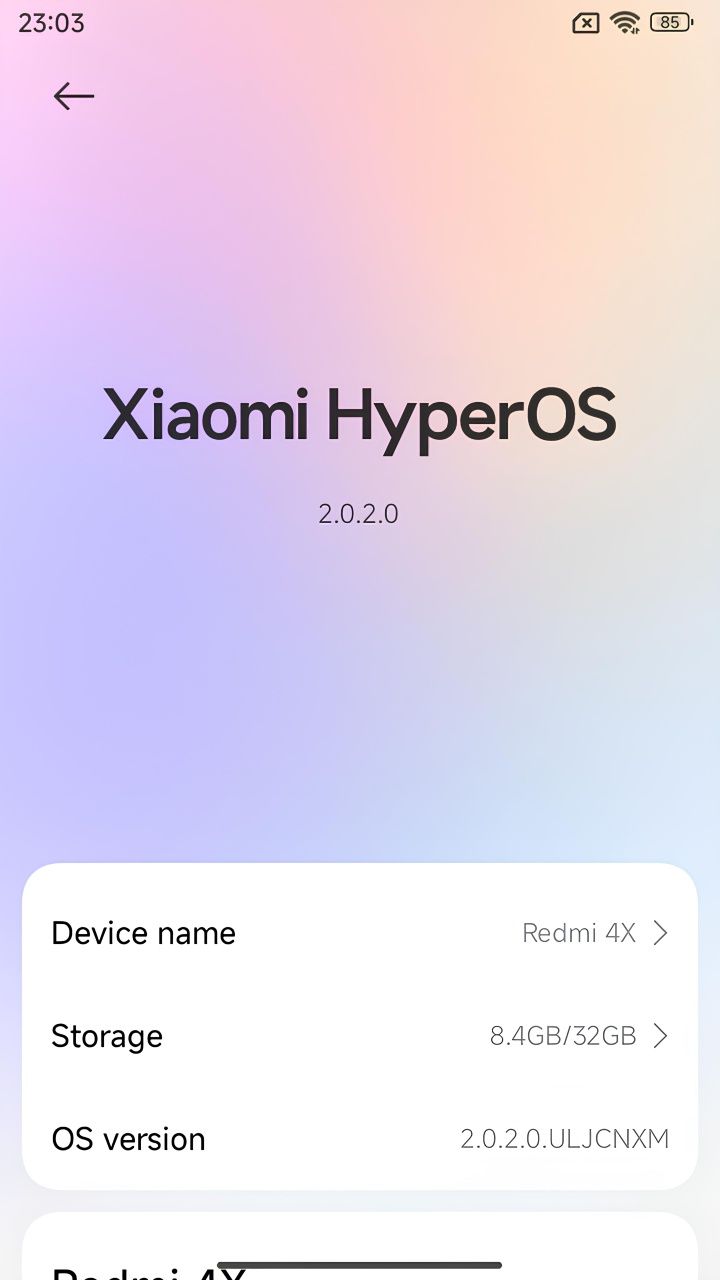 Smartfon Xiaomi Redmi 4X (3/32 GB; oryginalne pudełko, case, szkło)