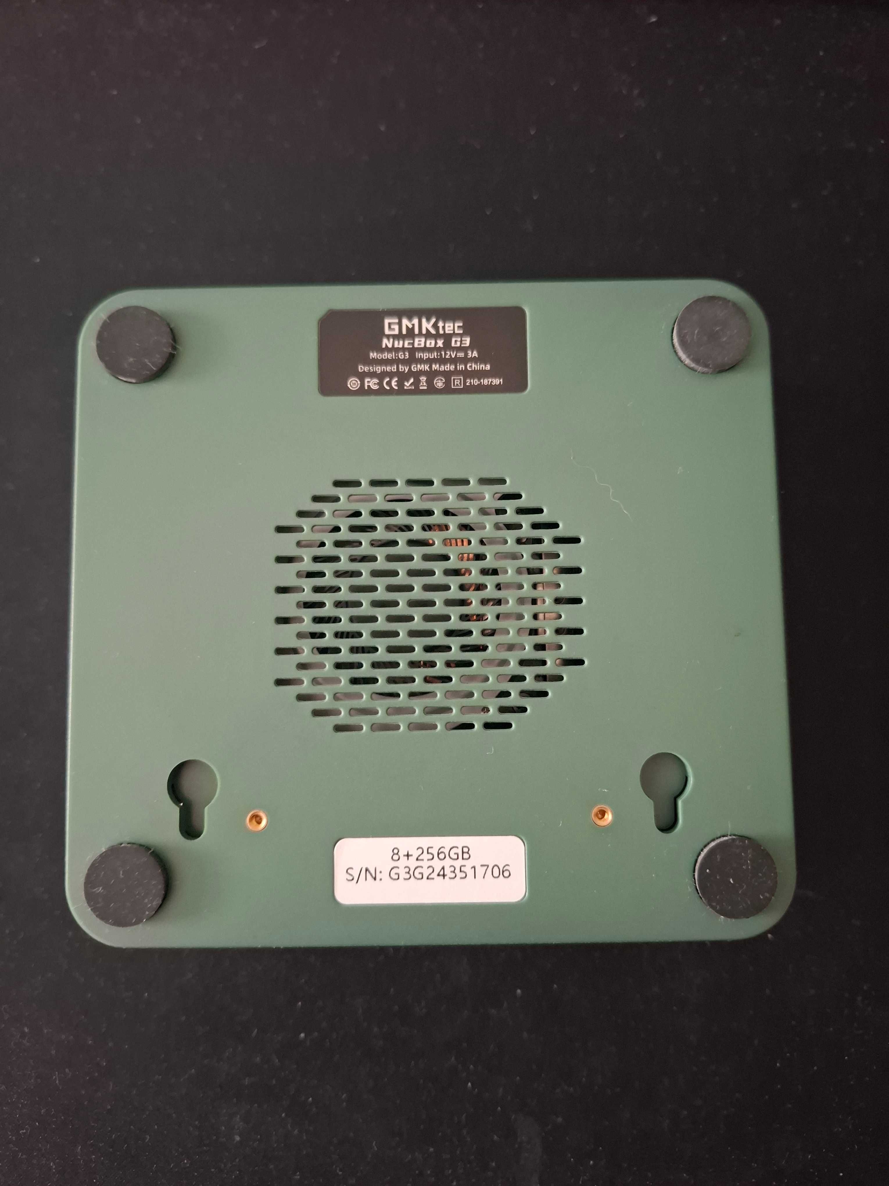 Mini PC GMKtec G3 Intel Alder Lake N100 8GB DDR4 256GB PCIe M.2 SSD