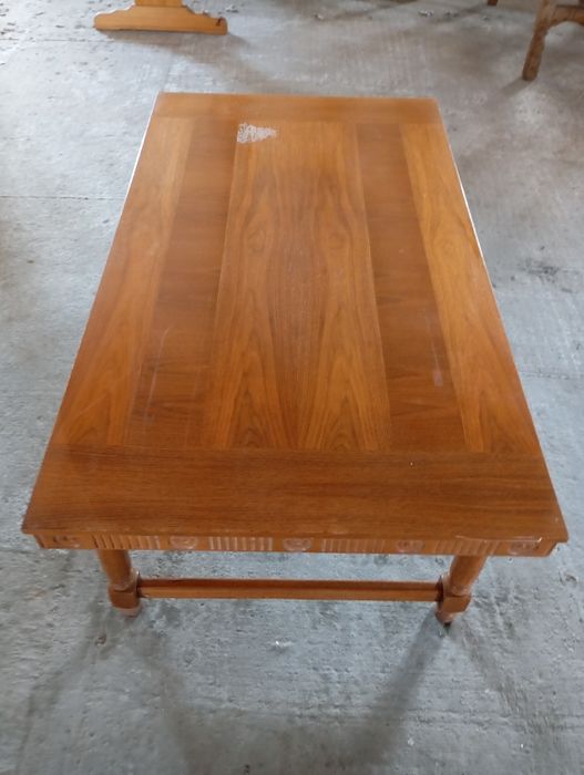 Dwie Ławy Stoliki Skandynawia lata 70te