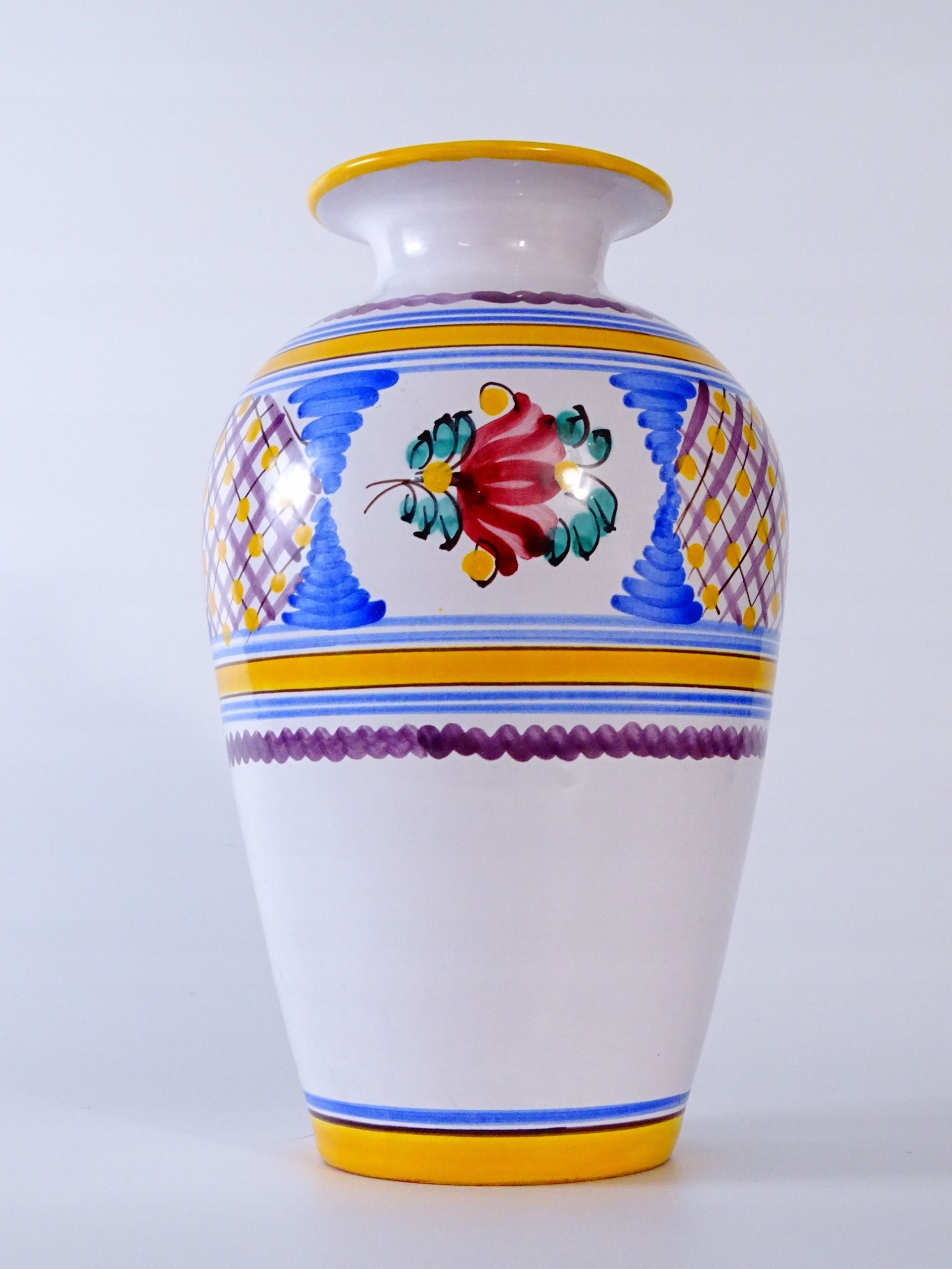 modra słowacja sygnowany ceramiczny wazon