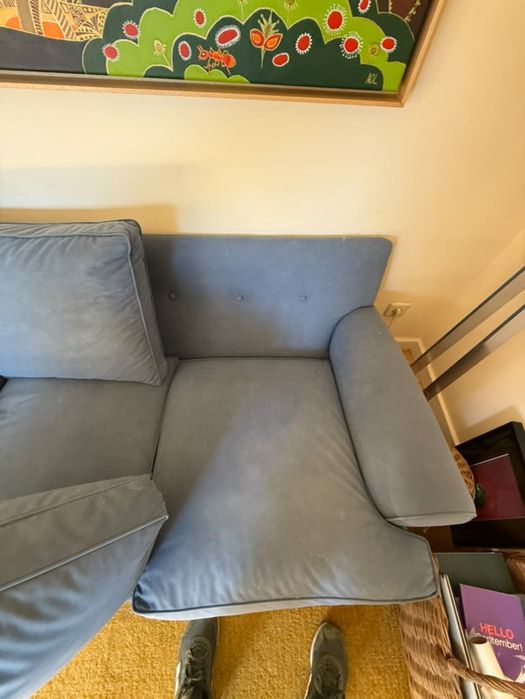 Par de sofas como novos!