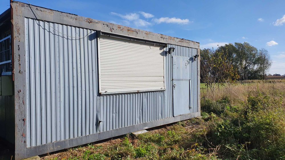 Kontener socjalny biurowy mieszkalny letniskowy na działke