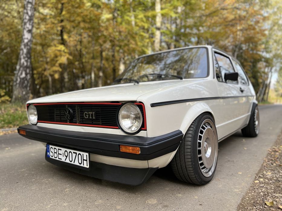 VW Golf MK I 1 GTI 1.8 Turbo cult oldschool klasyk śląsk