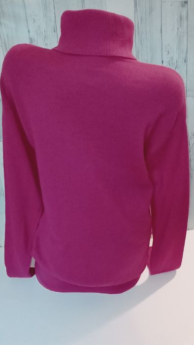 Кашемировый удлиненный свитер водолазка, свитер, гольф под горло  от б