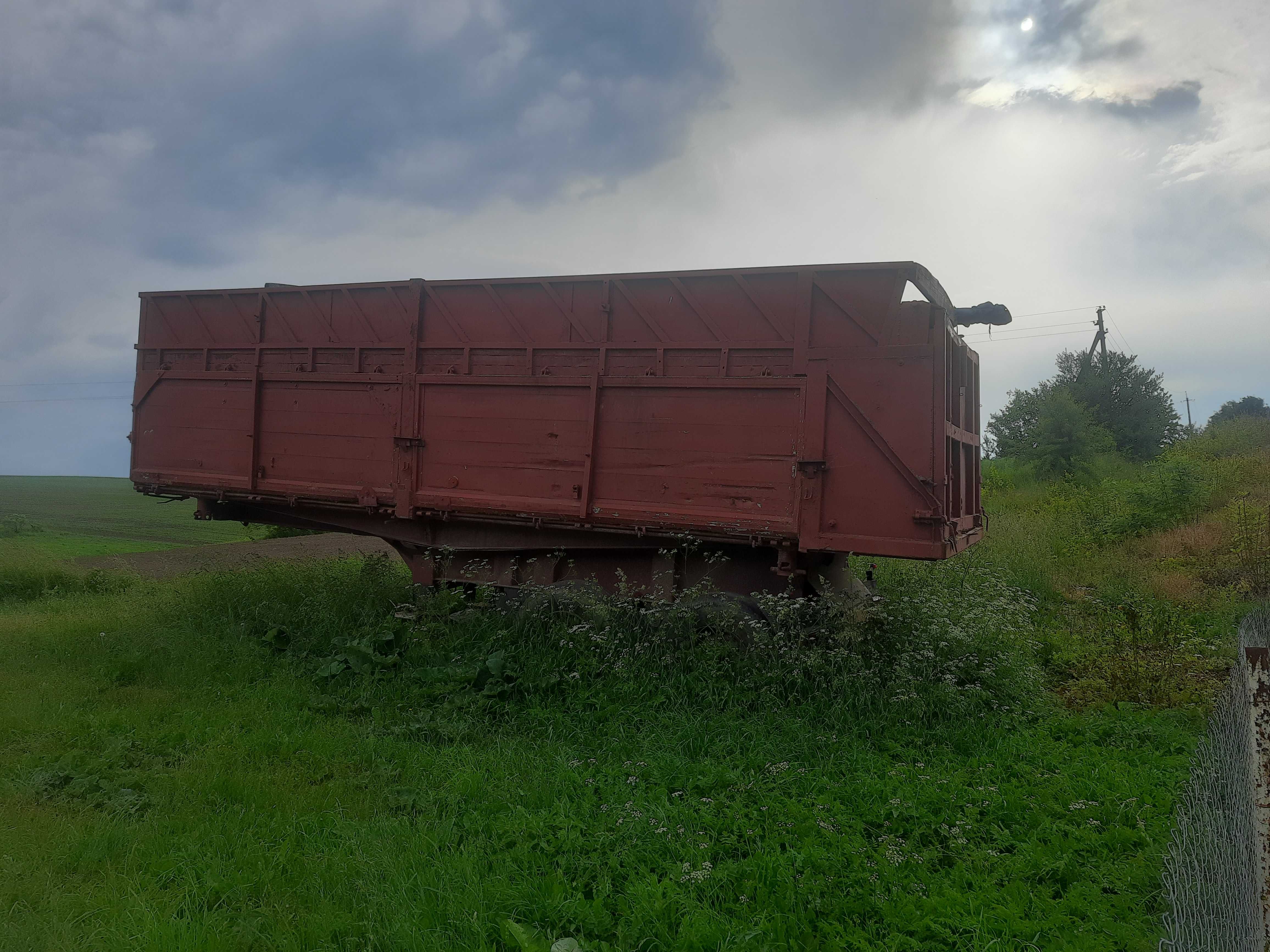Напівпричіп самоскид