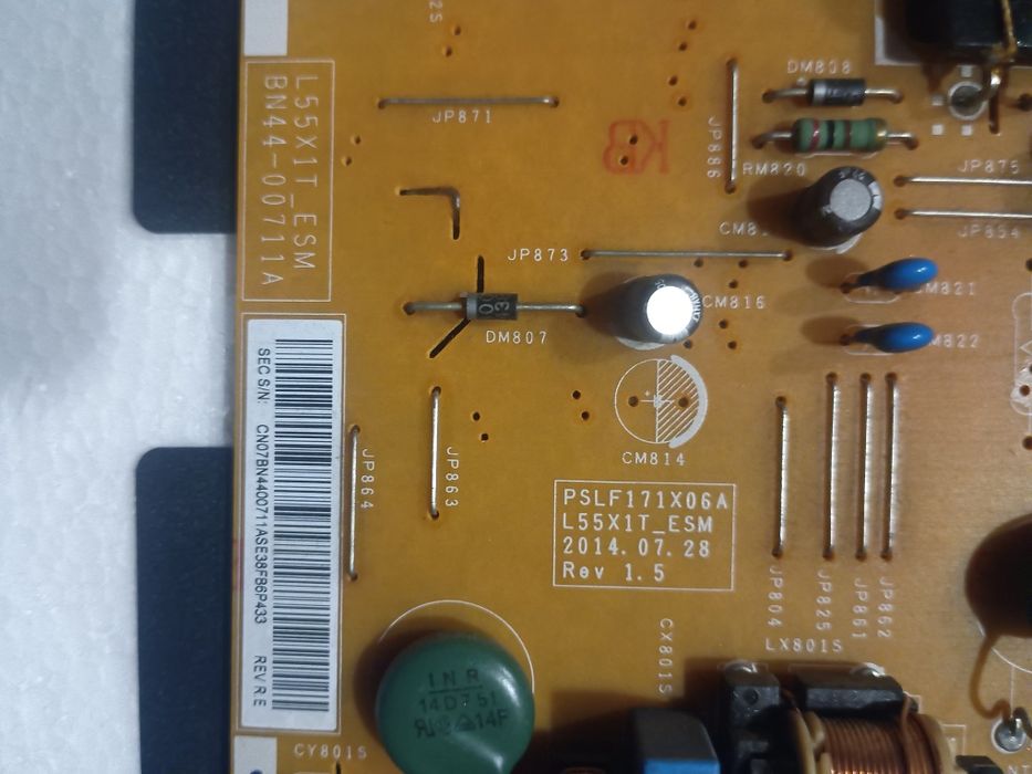 Płyta zasilania Samsung UE50H6400