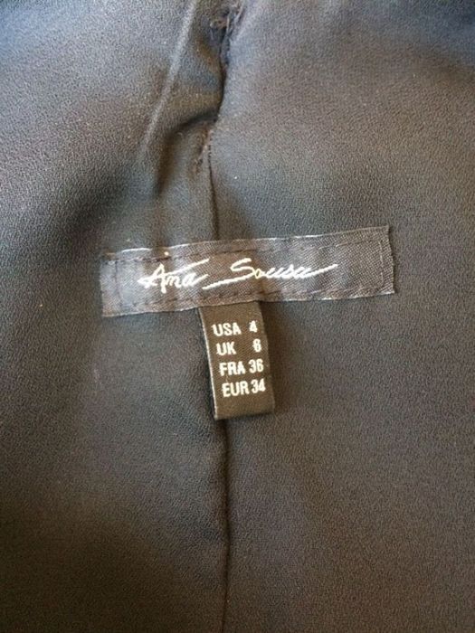 Vestido Gala Preto Ana Sousa