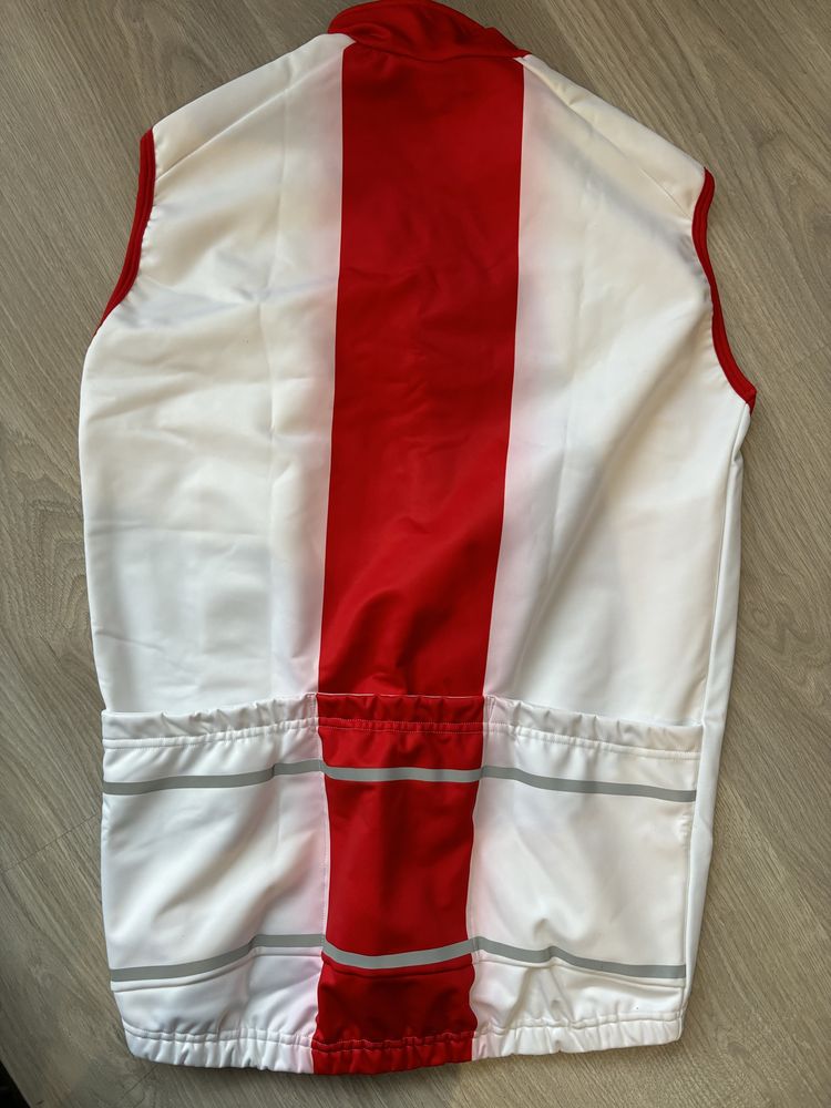 Kamizelka kolarska zimowa Polska